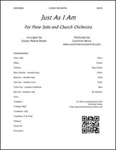 Just As I Am Orchestra sheet music cover